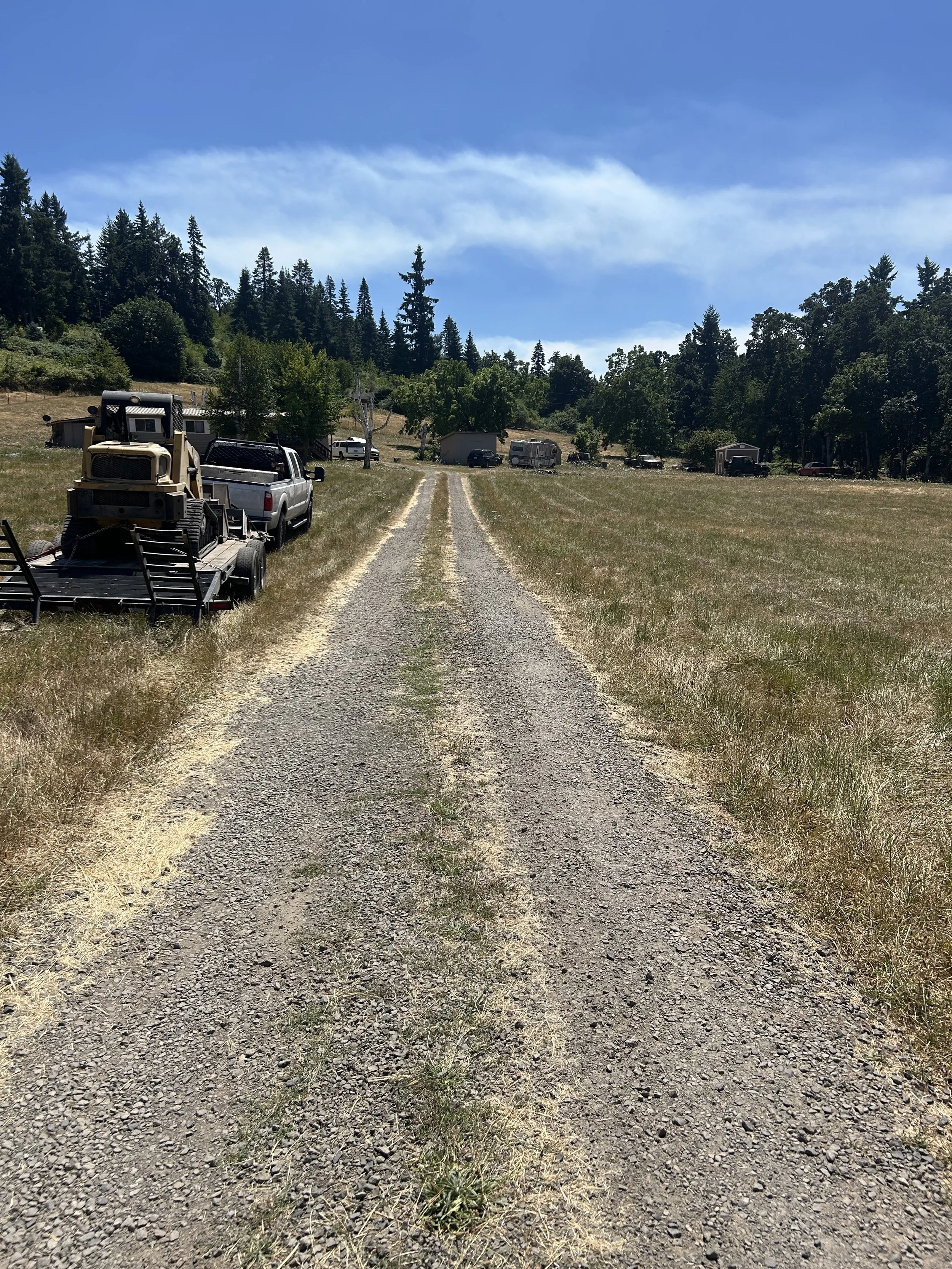 gravel driveway repair