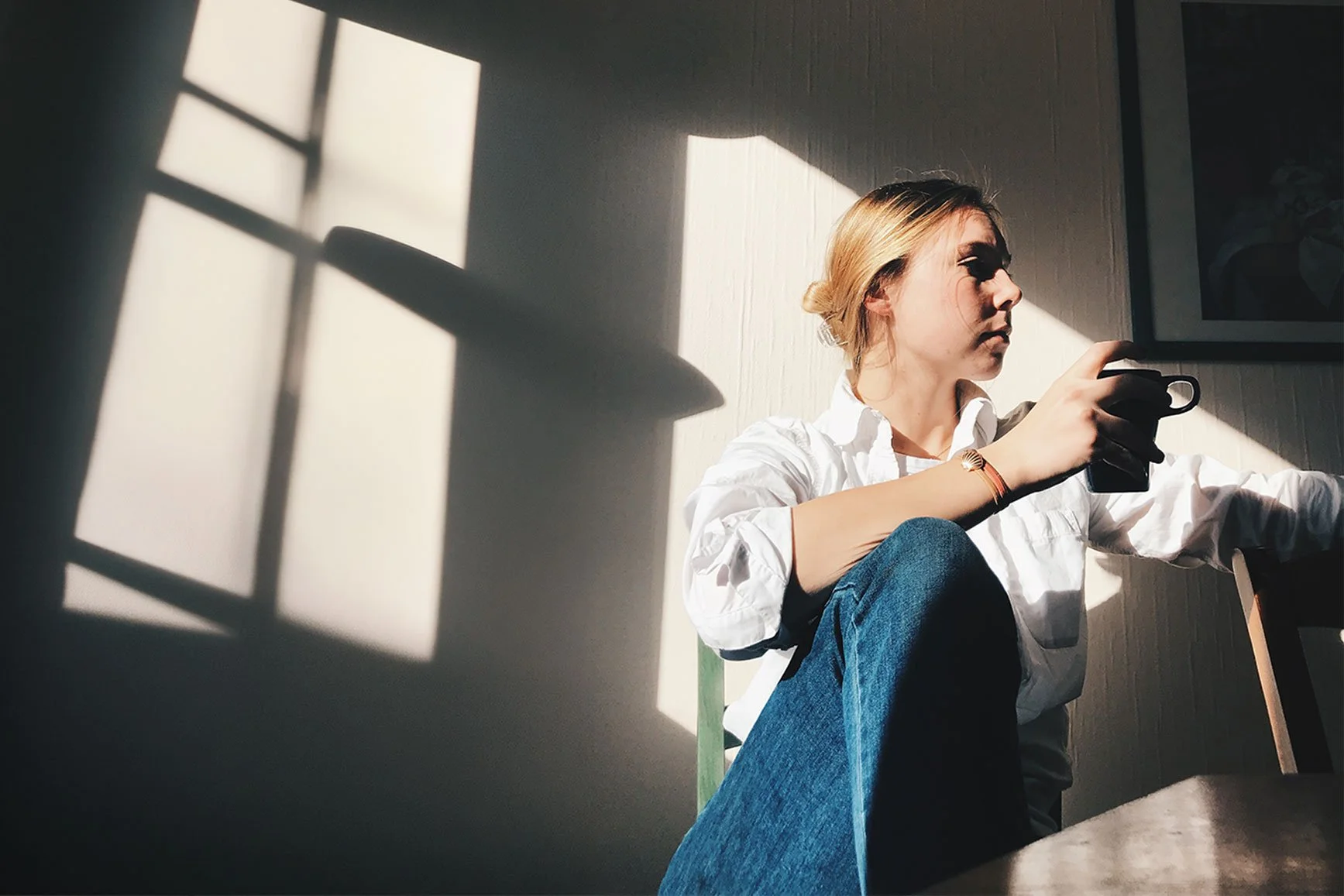 A Student in a Bookstore