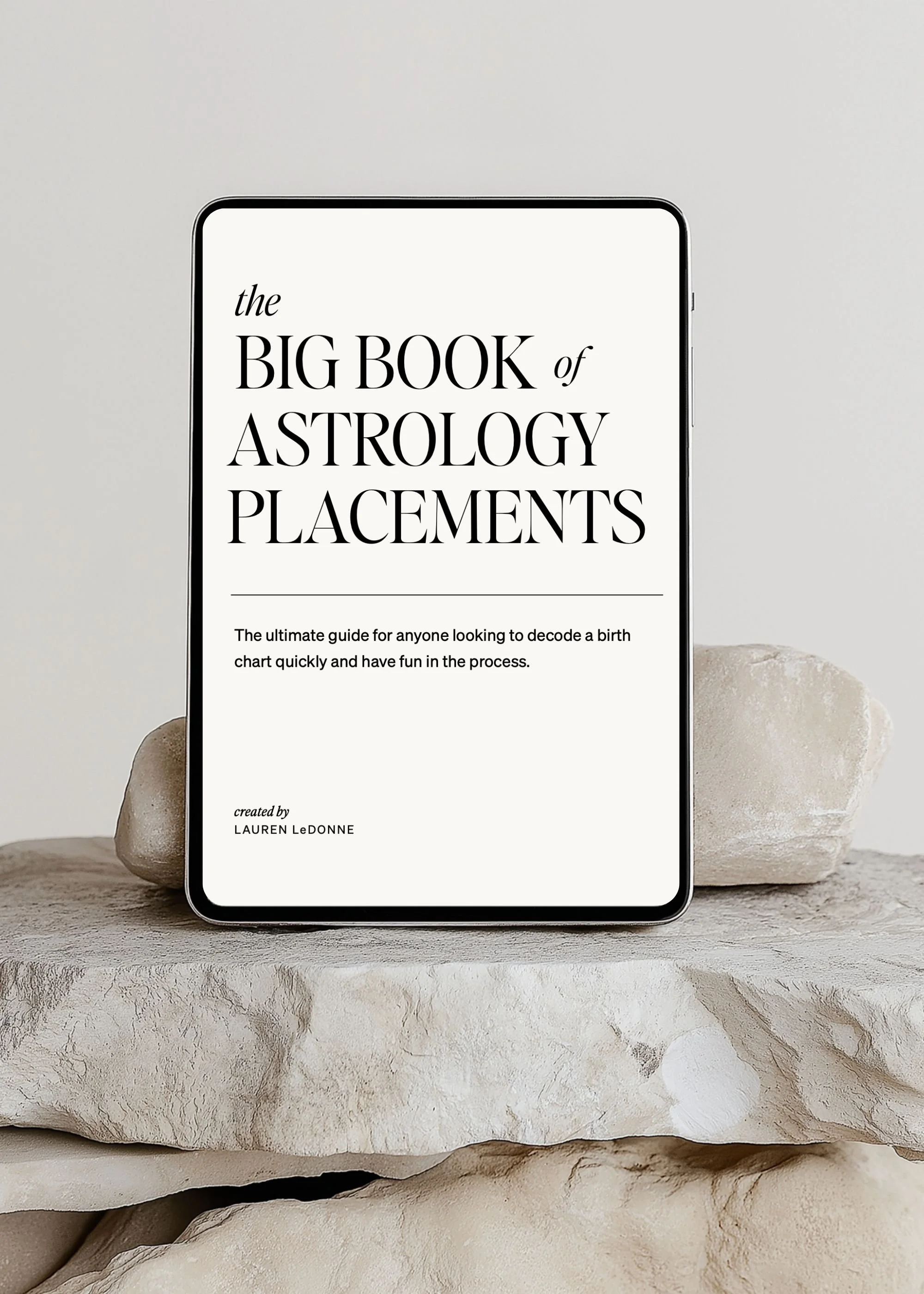 Digital Guide: The Big Book of Astrology Placements