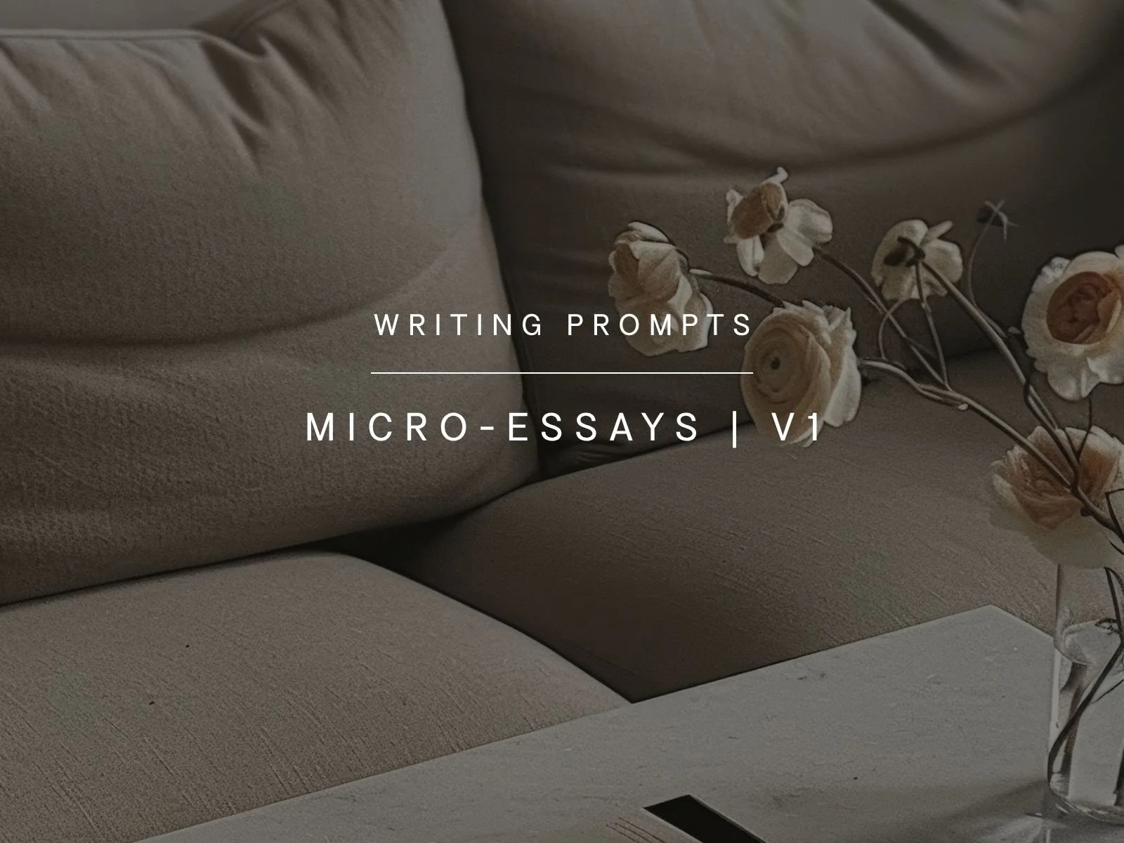100 Micro-Essay Writing Prompts | V.1