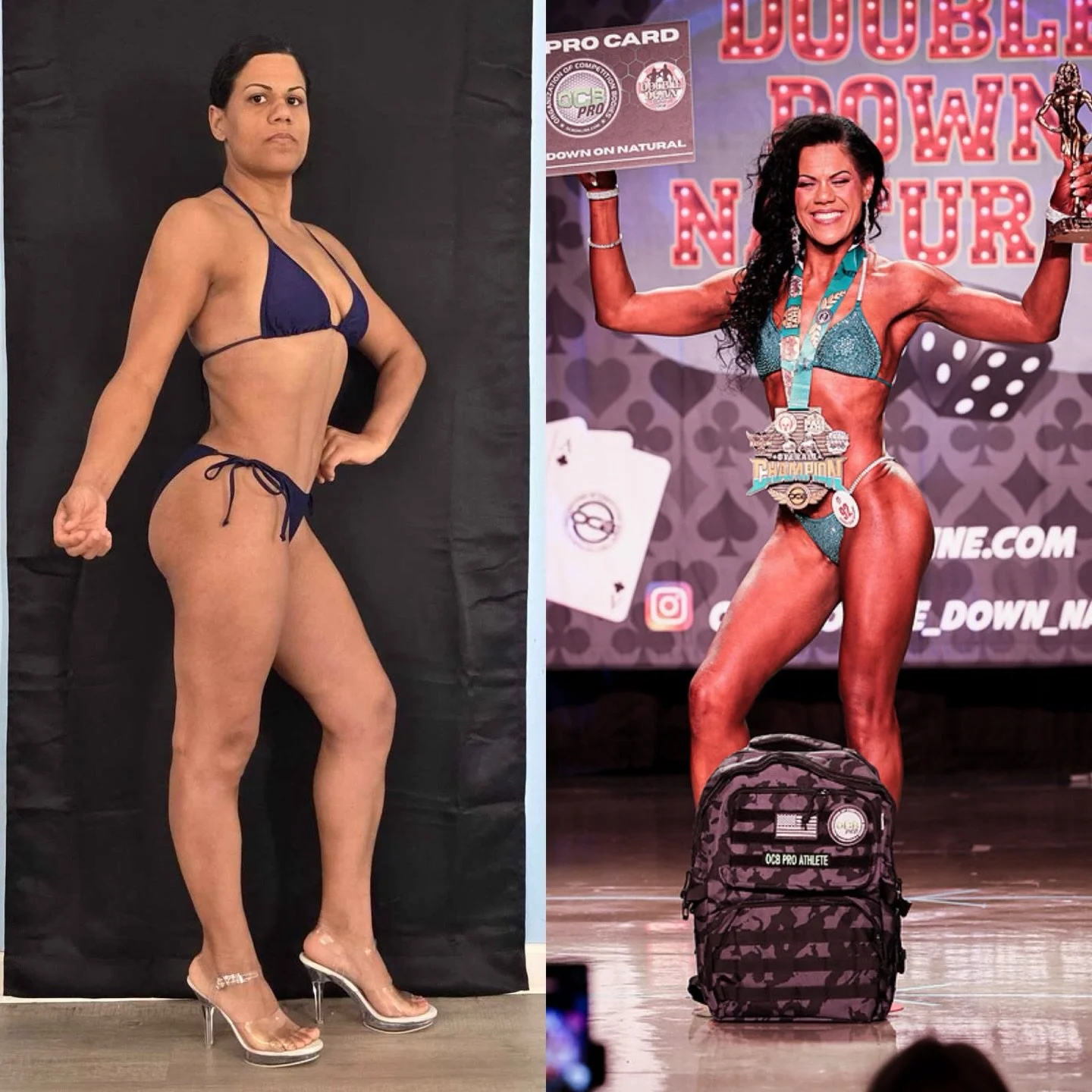 The smile says it all ✨ 

As @jeg485 transitions further into her off season, I want to celebrate her transformation as an athlete. Not only did she have an amazing contest prep transformation, but her confidence built in the process. She started sho