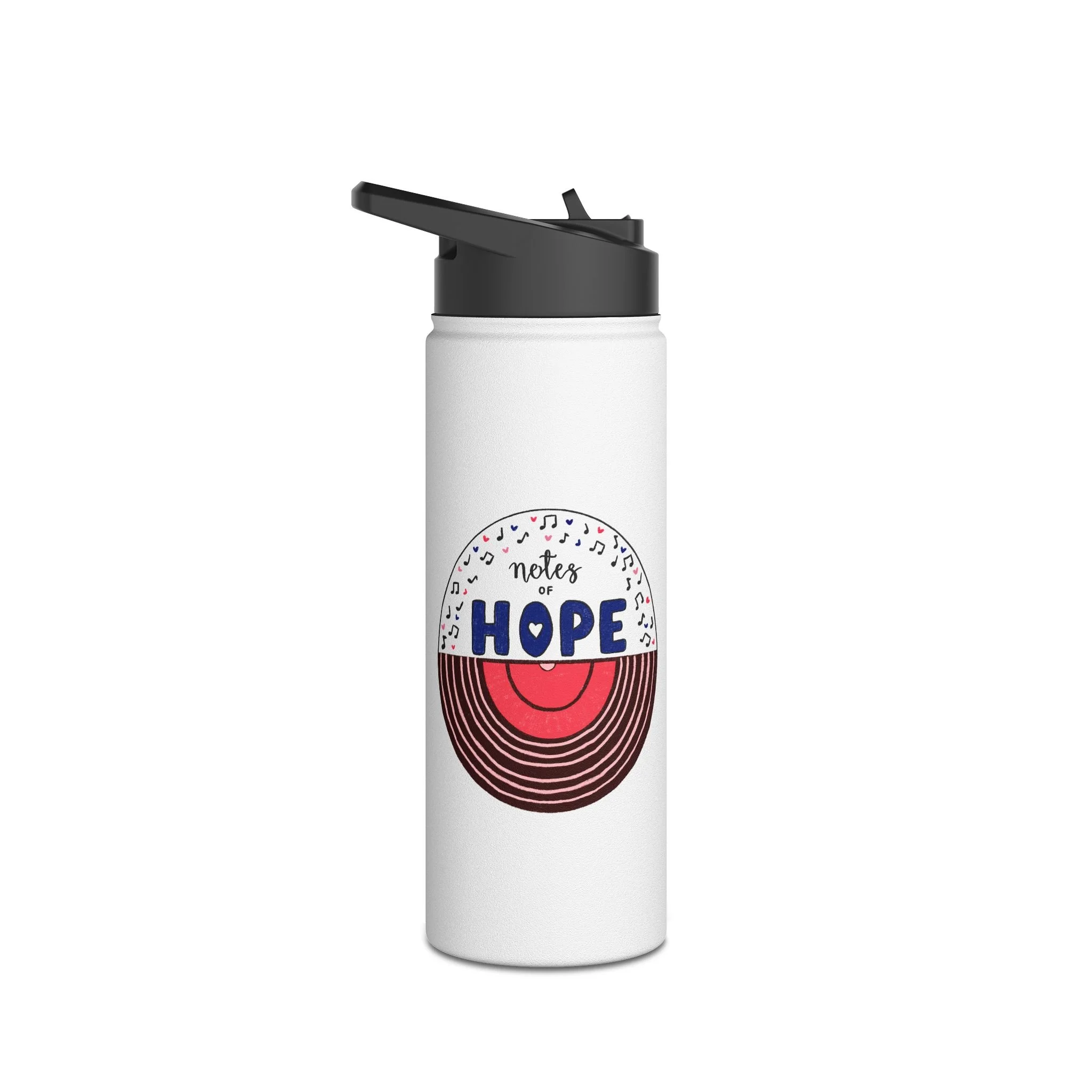 Stainless Steel Water Bottle, Standard Lid