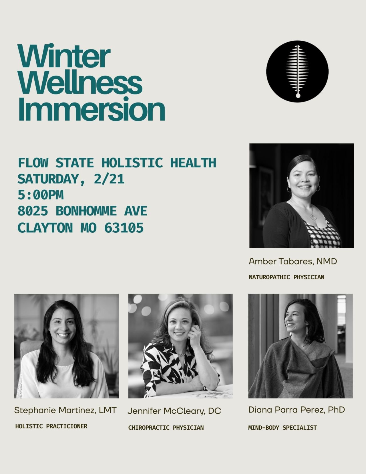 Winter Into Spring Wellness Immersion at Flow State Holistic Health
