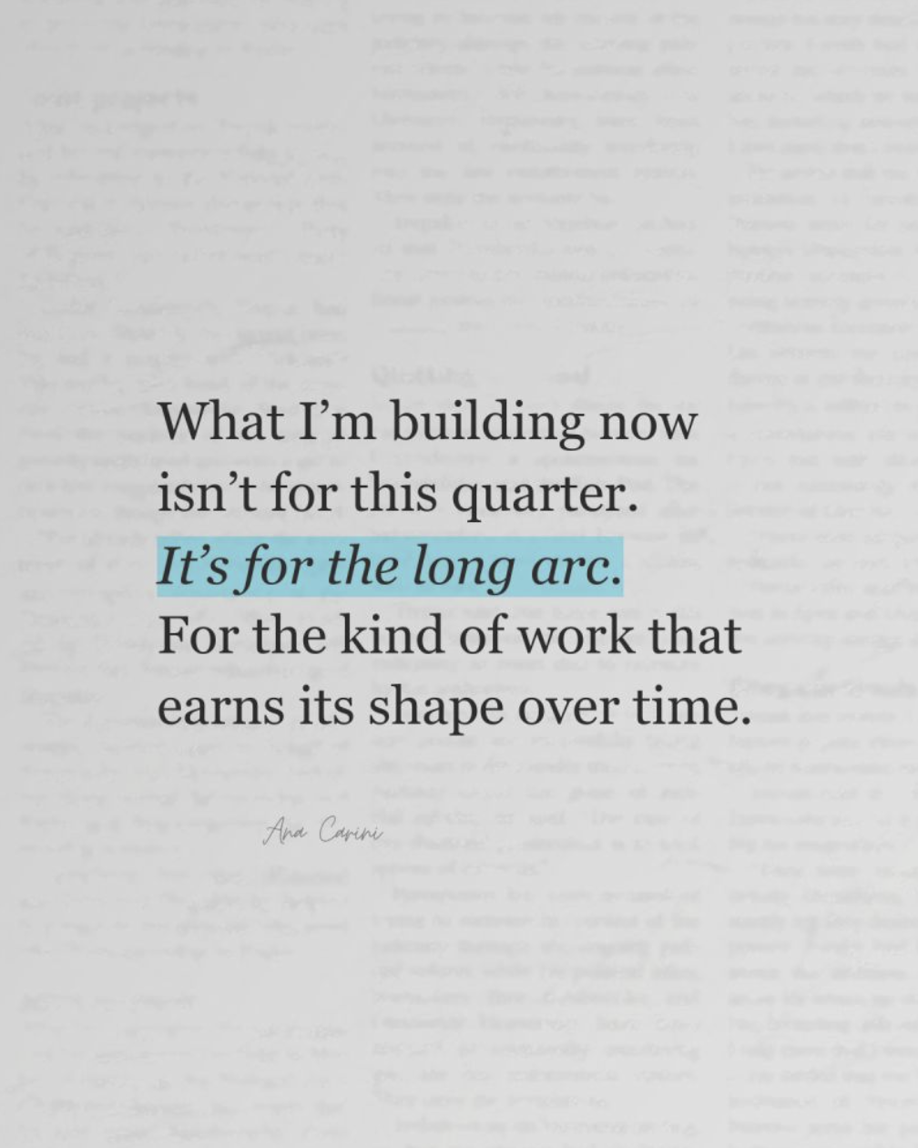 What Clarity Looks Like Now