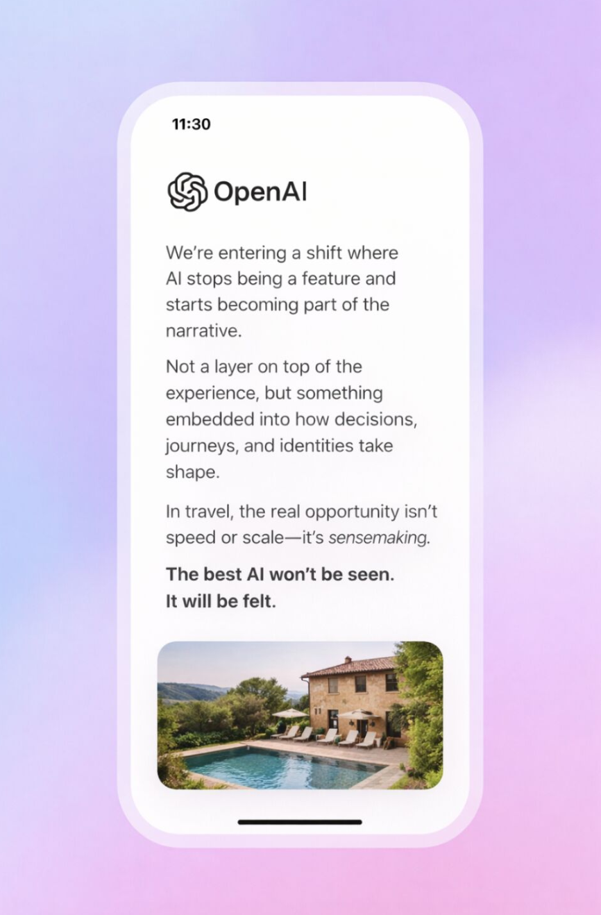 When Intelligence Disappears Into The Experience