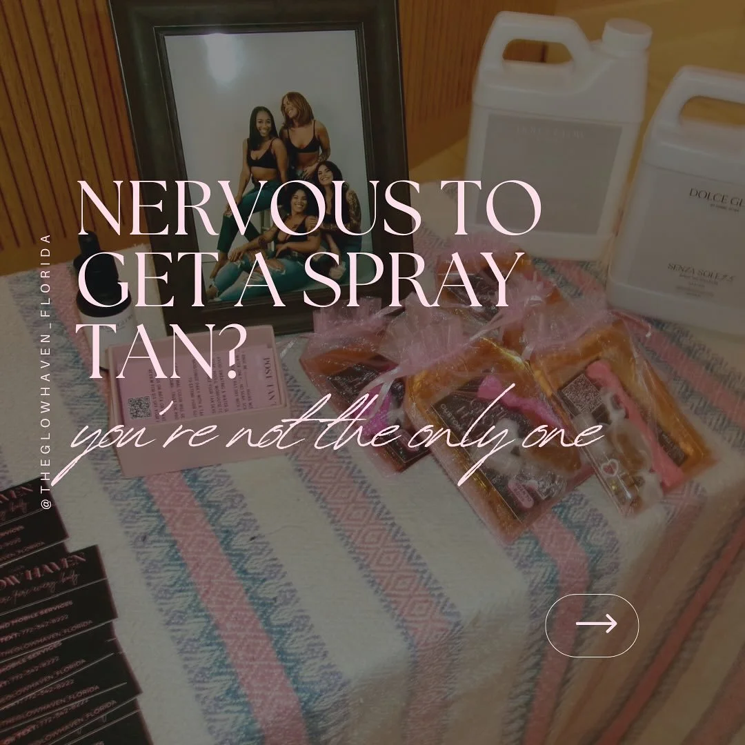 a tan that won&rsquo;t leave you orange, streaky, or smelling like regret 🤭✨

because we both know&hellip;one bad spray tan can ruin the whole mood. 

this one&rsquo;s different. custom-blended to complement your undertone and tanning goals with ing