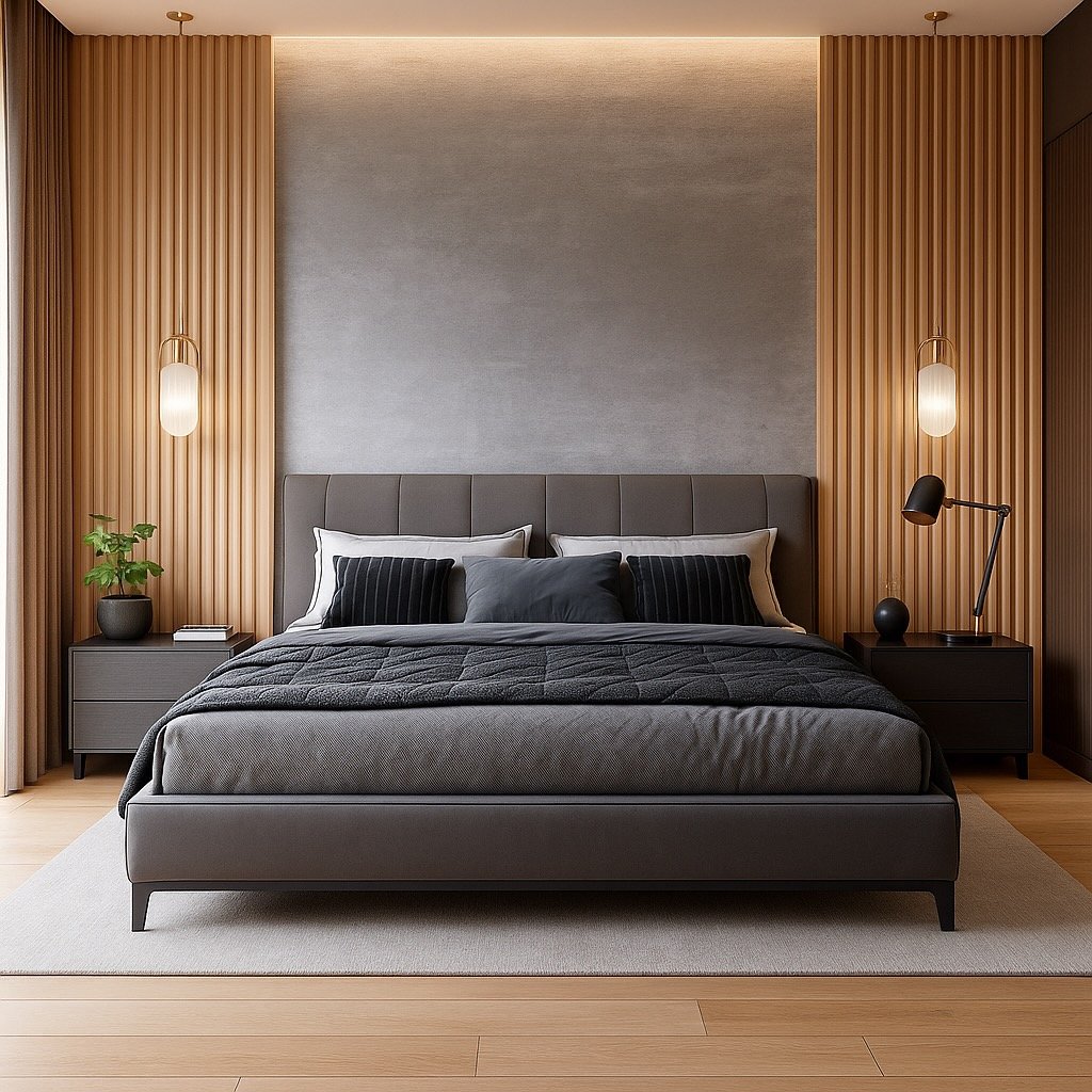 Contemporary Slat Accent Wall with Soft Panels – Orlando Bedroom.jpeg