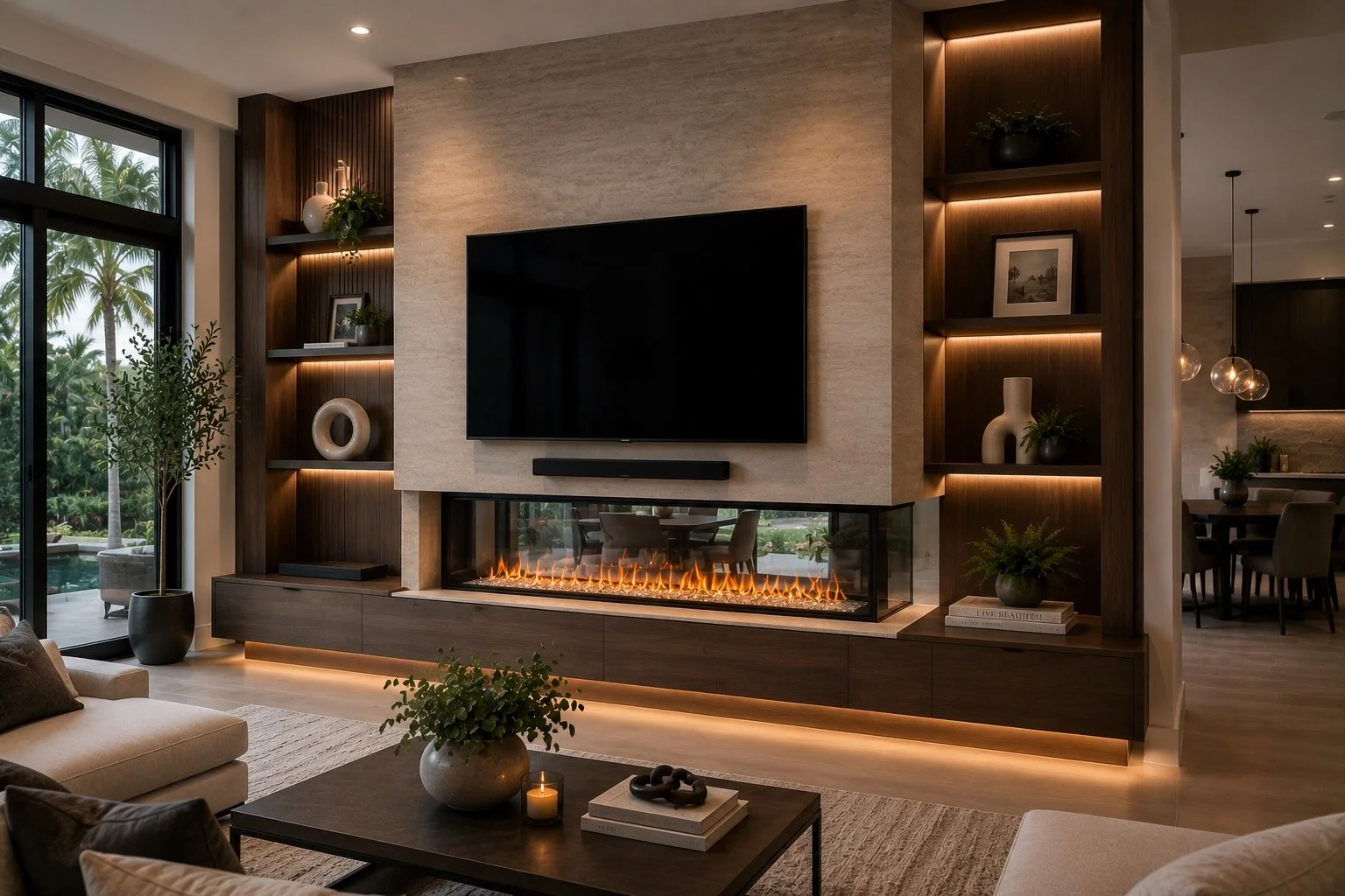 Electric Fireplace Guide for Media Walls in Florida (2026)