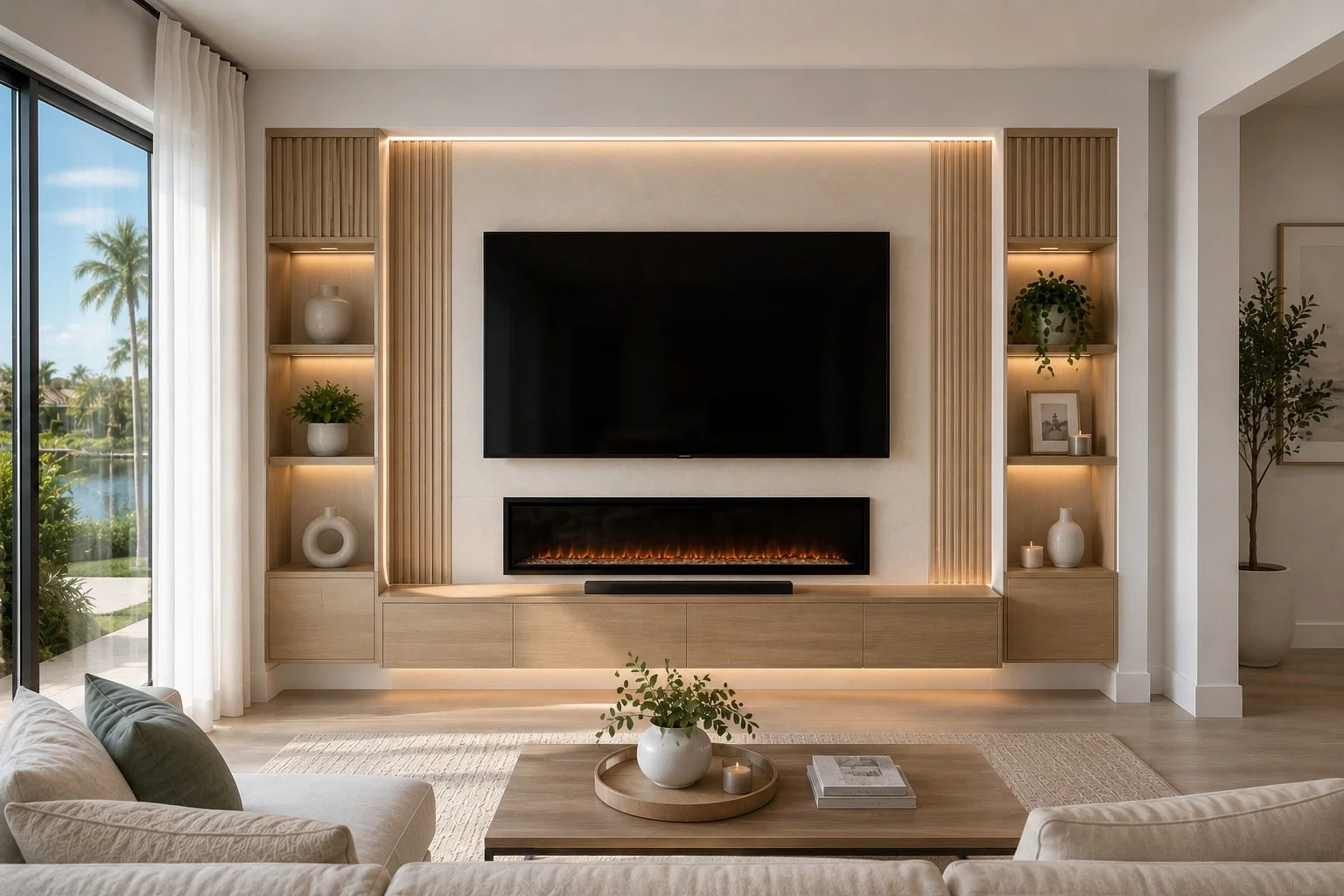 Media Wall vs Built-In Cabinets: What’s the Difference?