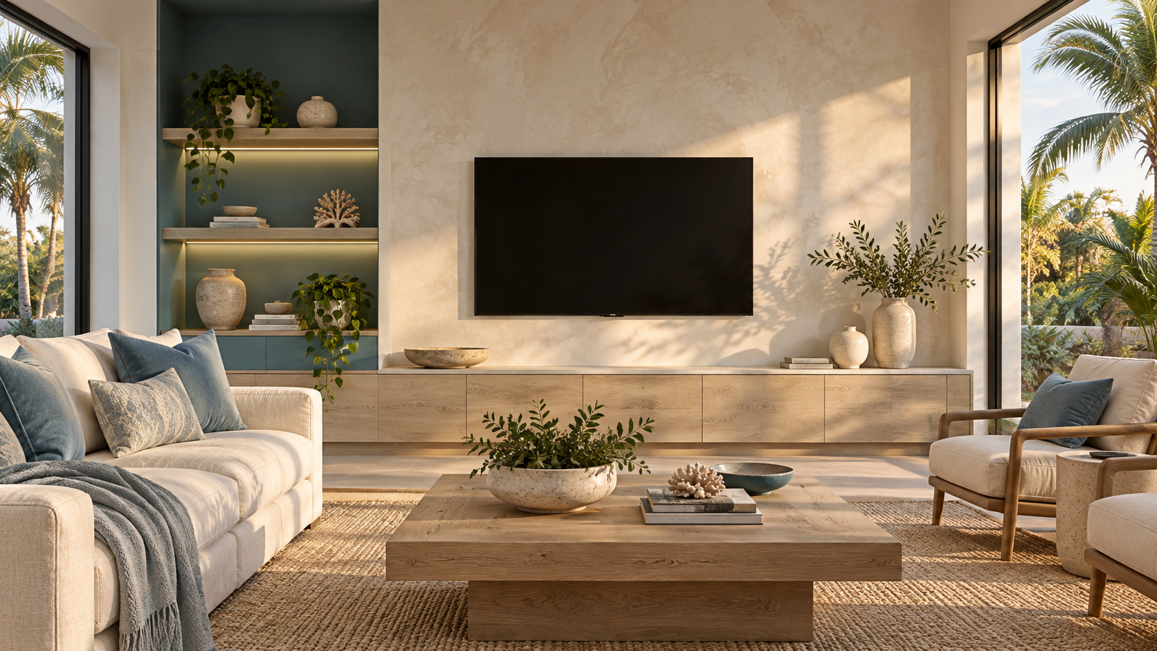 Materials, Color &amp; Light: Accent Wall Ideas for Florida Homes