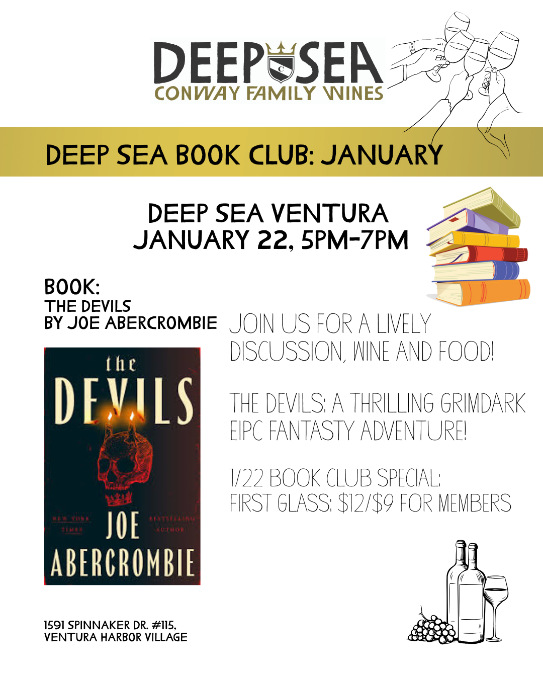 Deep Sea Ventura Book Club