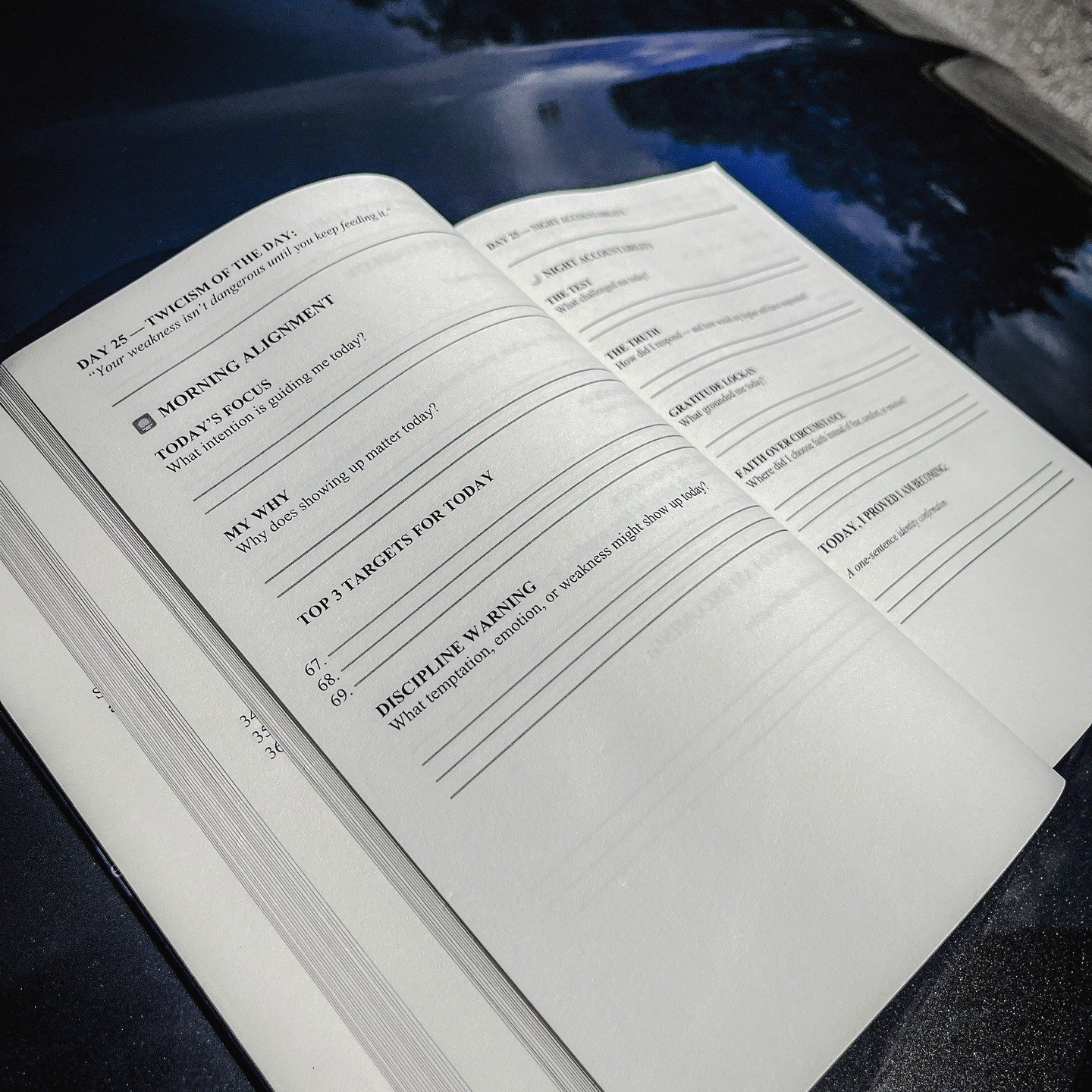 Structure + discipline = the version of me I&rsquo;ve been working toward.