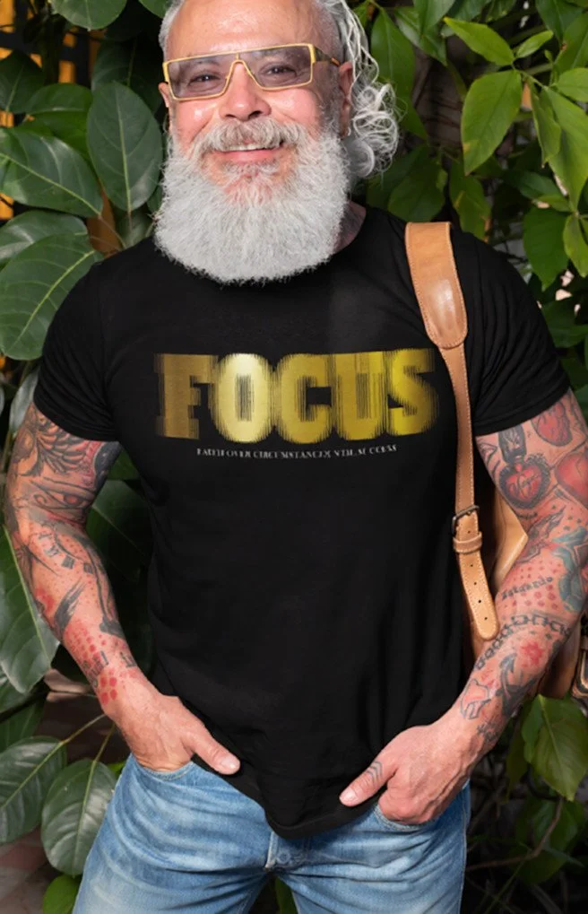 🖤 FOCUS: Dark Angel Tee — Signature Edition