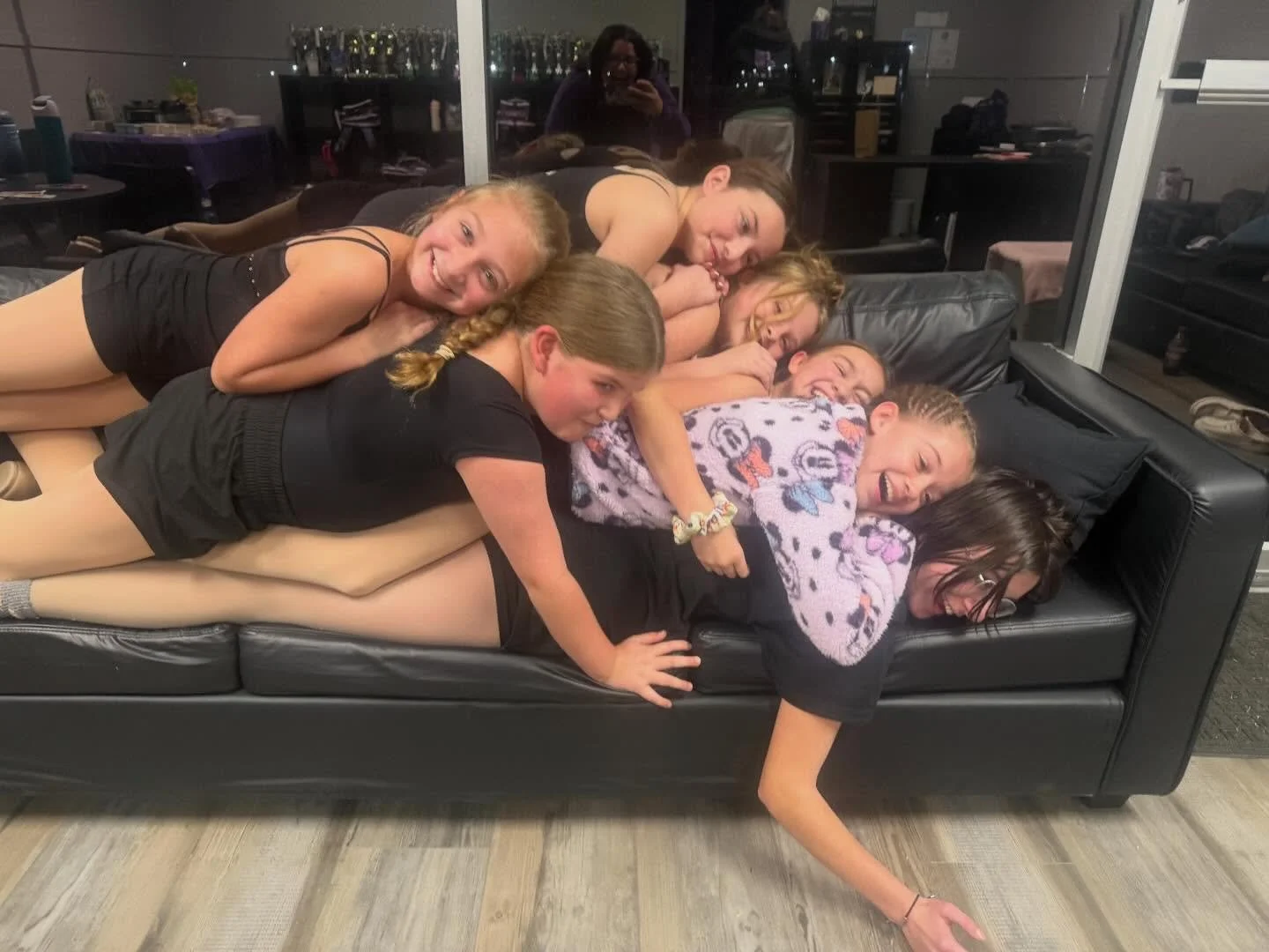 Love these kids and their love for one another! Always fun on our late Saturday rehearsal days! #StudioJDanceCollective #DanceSparks #DanceReno #YouthDance #Family