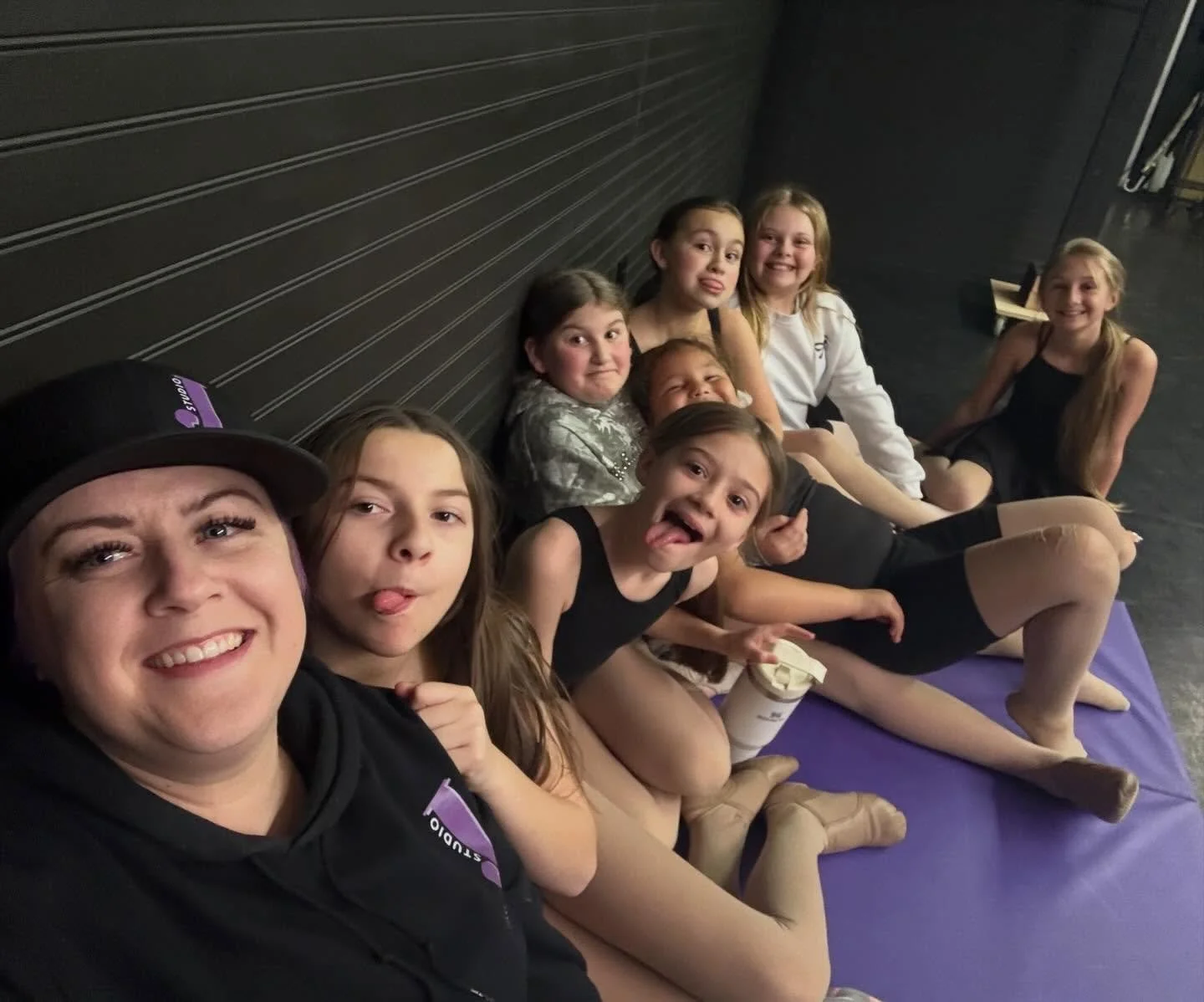 Love these little kooky gals and our Saturday nights together! Never a dull moment! #Dancers #StudioJDanceCollective #TeamNight #SillyGirls #DanceRenoSparks
