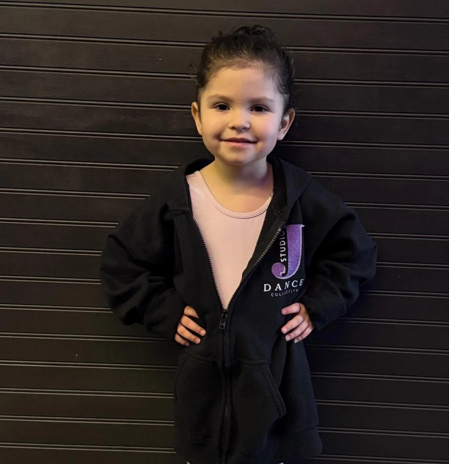 Tiny dancers in studio swag! Love seeing our logo worn with pride! #StudioJDanceCollective #DanceReno #DanceSparks #LittleDancers #TinyBallerina