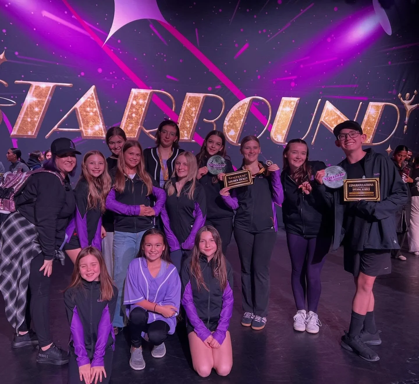 So proud of our Seniors tonight! They started off the weekend at @starboundcomp with a bang! Let&rsquo;s do it again tomorrow #StudioJ 💜