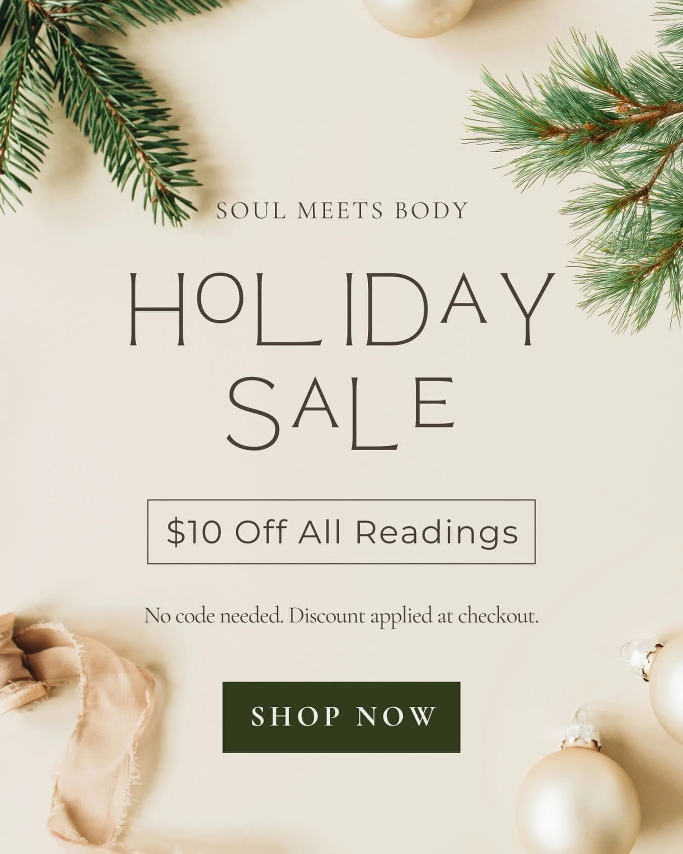 The best gift to give yourself this year&hellip; understanding your own energetics! 

All of my readings are $10 off for a limited time this holiday season. This includes my readings for two! (Couples, parent-child, etc.)

No code needed, discount is