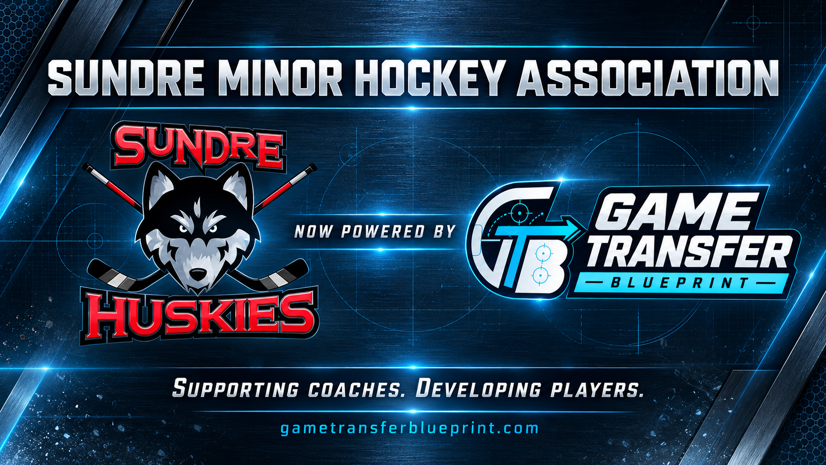 Sundre Minor Hockey now powered by the Game transfer Blueprint! 