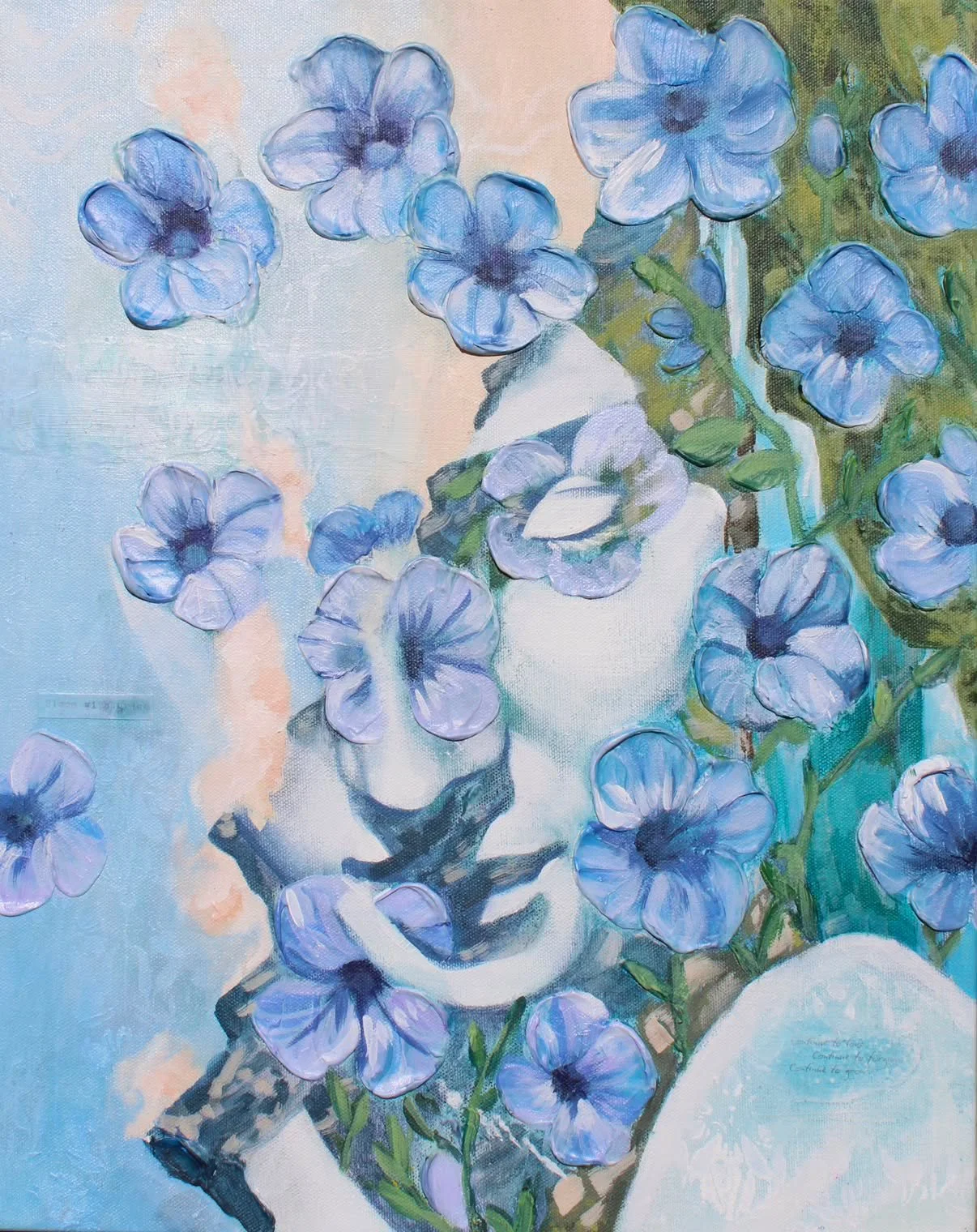 "Blooming Blue"