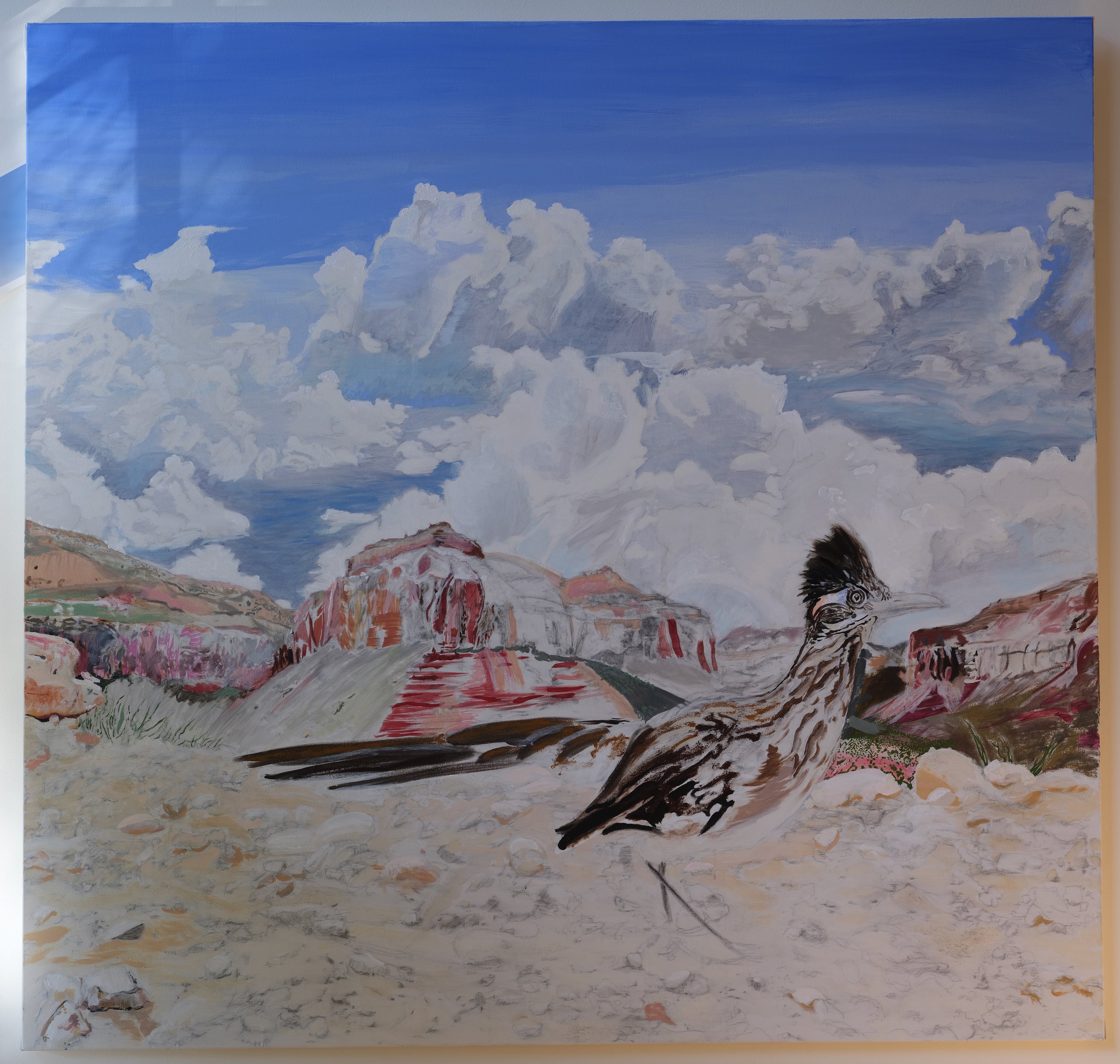 "My Roadrunner Painting"