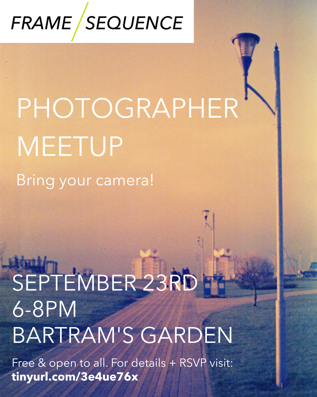 Photographer Meetup, Sept 23, 2026