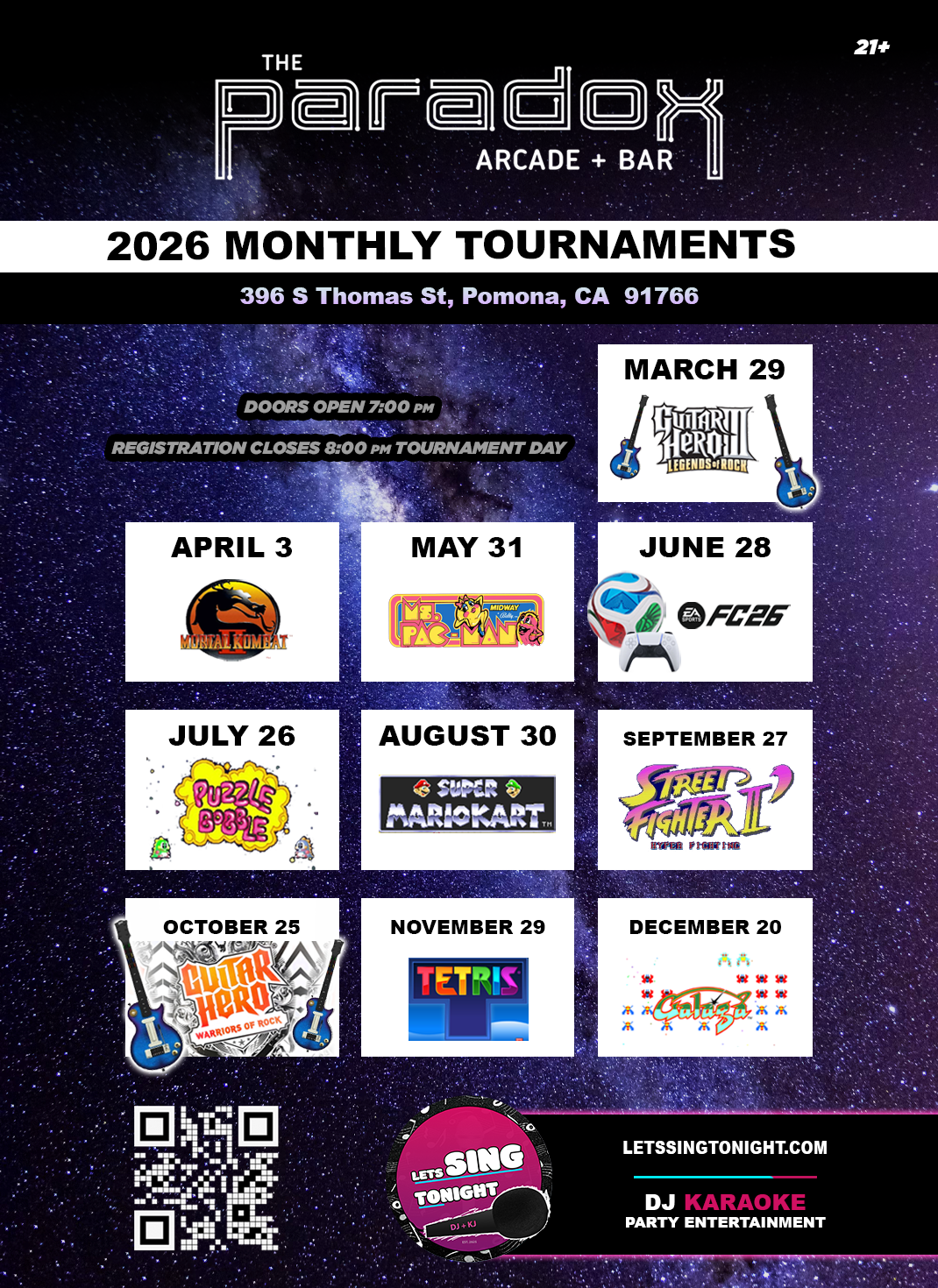 TOURNAMENTS