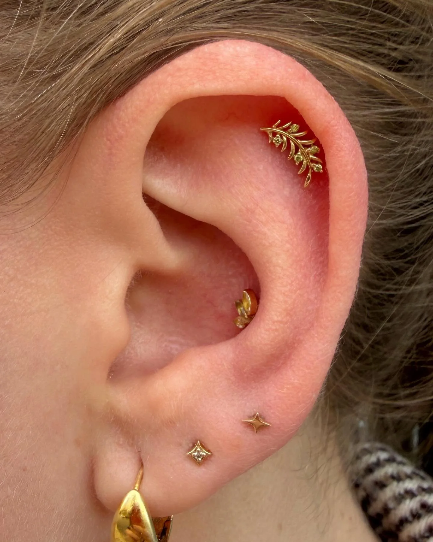 What&rsquo;s more fitting than an olive branch earring from Olive? 💁&zwj;♀️