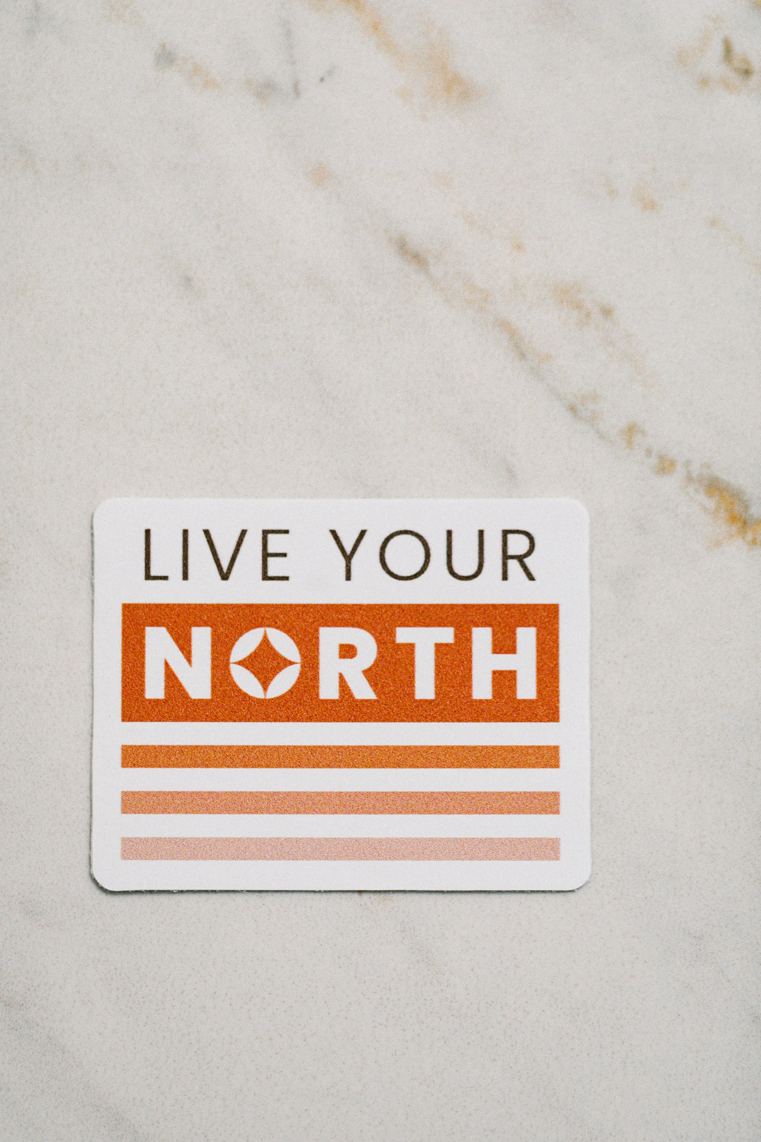 Live Your North Sticker