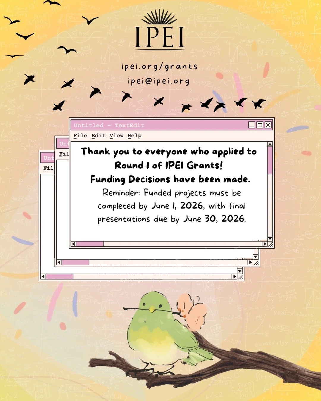 🎉 Huge thanks to everyone who applied to Round 1 of IPEI grants! IPEI's Grants Panel, composed of retired ICSD teachers, current ICSD students, and local community members, enjoyed reviewing the incredible projects that educators and students propos