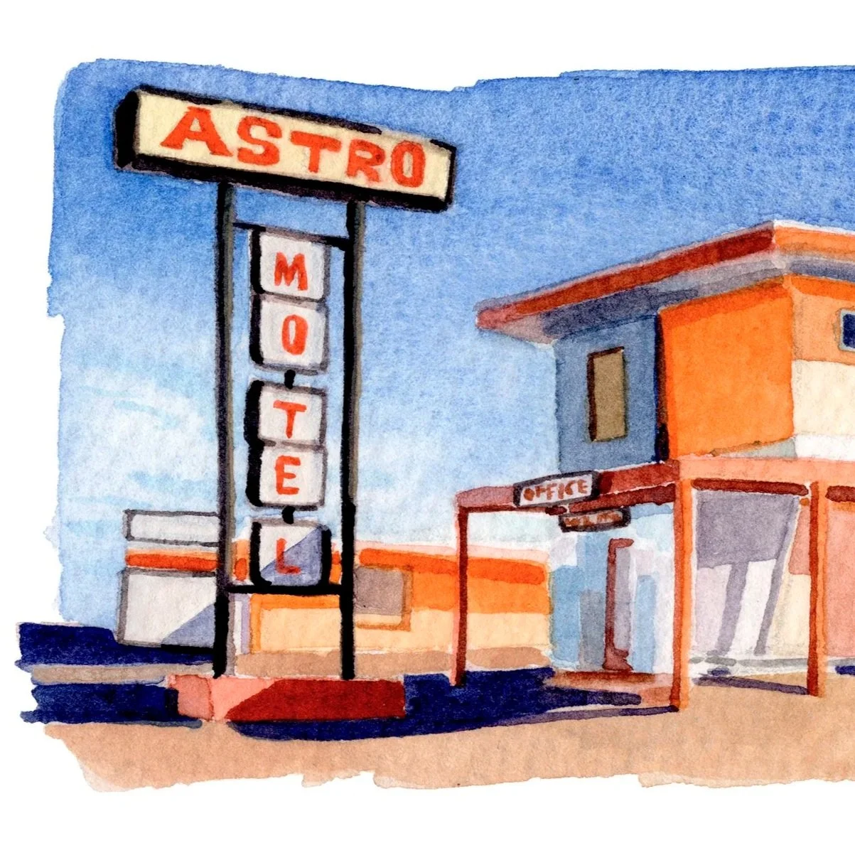 Motel Print