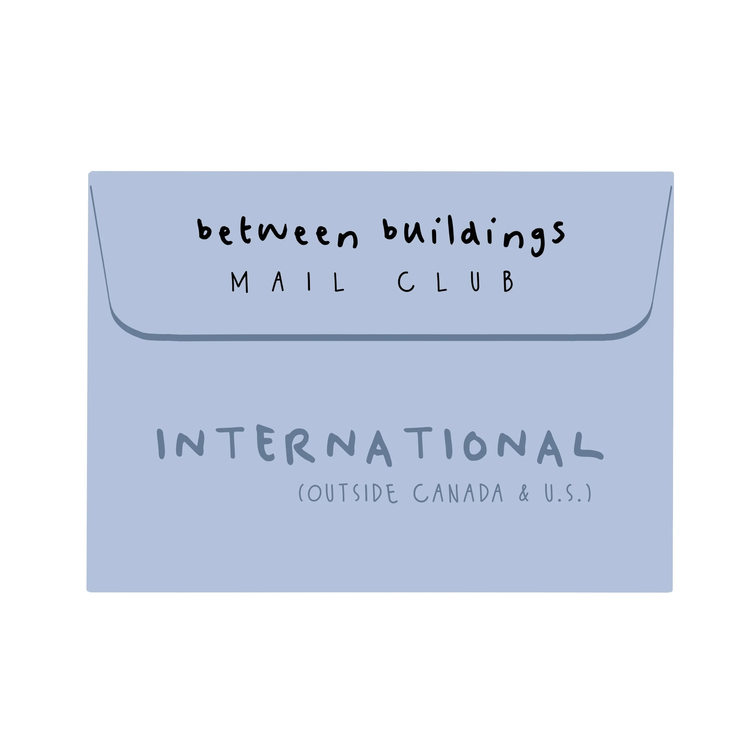 Between Buildings Mail Club - International