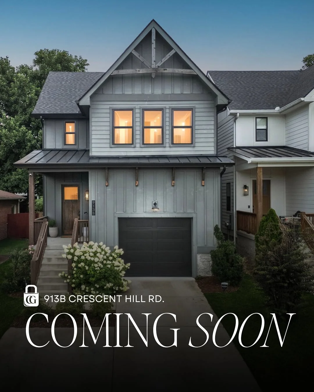 COMING SOON &mdash; 913B Crescent Hill Rd

Modern design meets East Nashville charm just minutes from Five Points. Thoughtfully curated with warm finishes, an open layout, and a spa-like primary suite, this home balances comfort and style in all the 