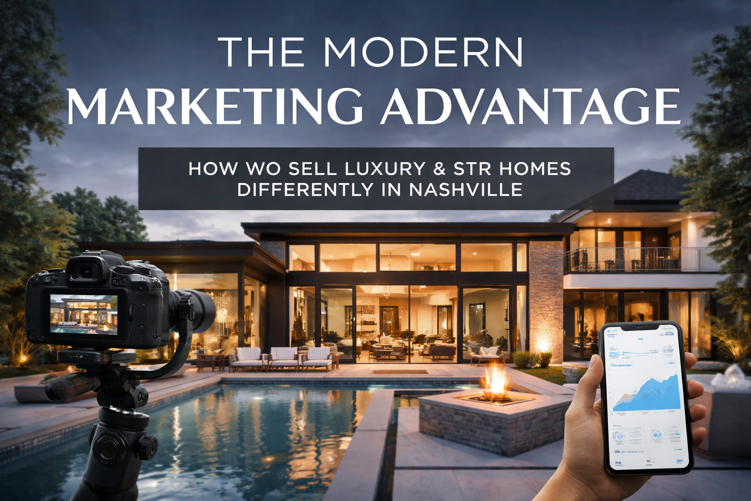 The Modern Marketing Advantage: How We Sell Luxury &amp; STR Homes Differently in Nashville