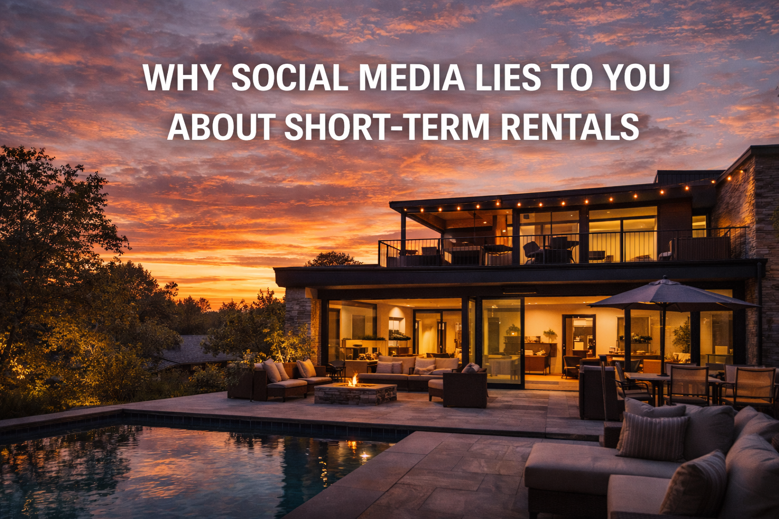 Why Social Media Lies to You About Short-Term Rentals