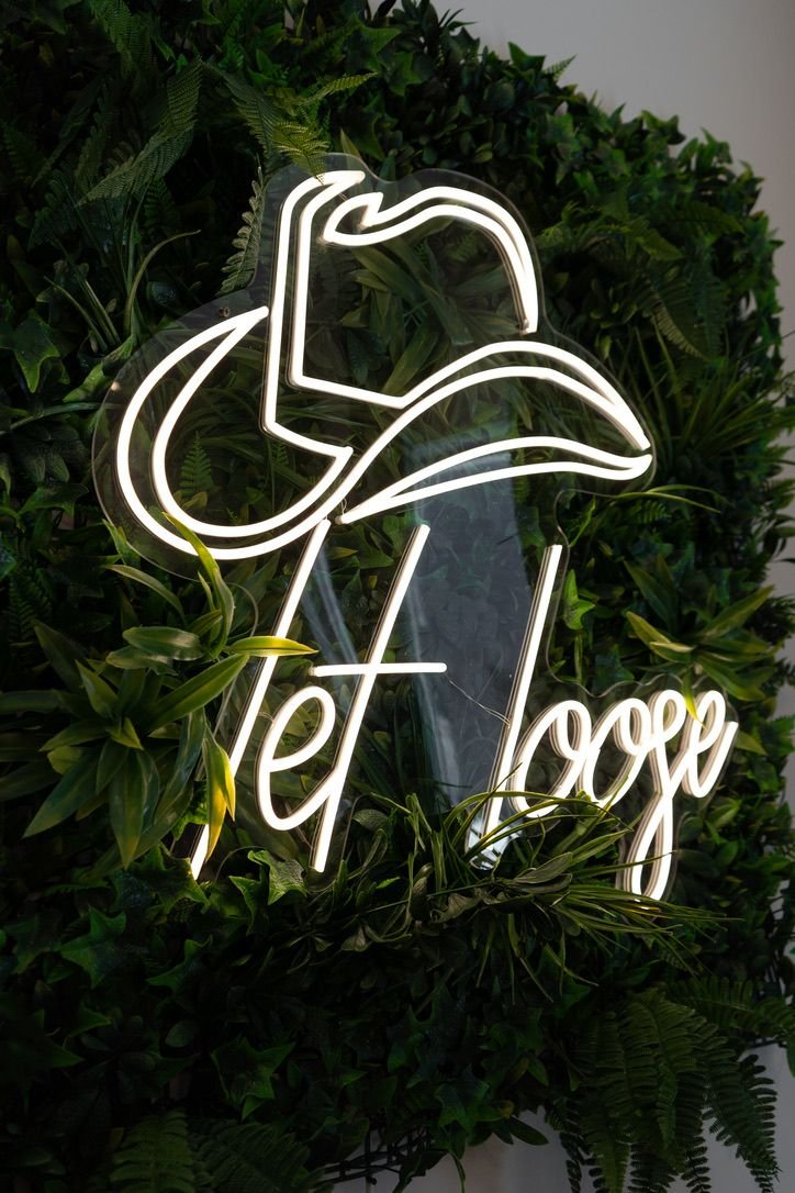 Nashville short-term rental branding with iconic cowboy imagery and hospitality-focused design