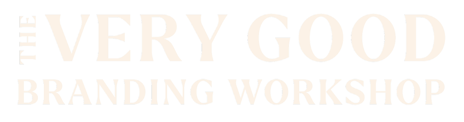 The Very Good Branding Workshop