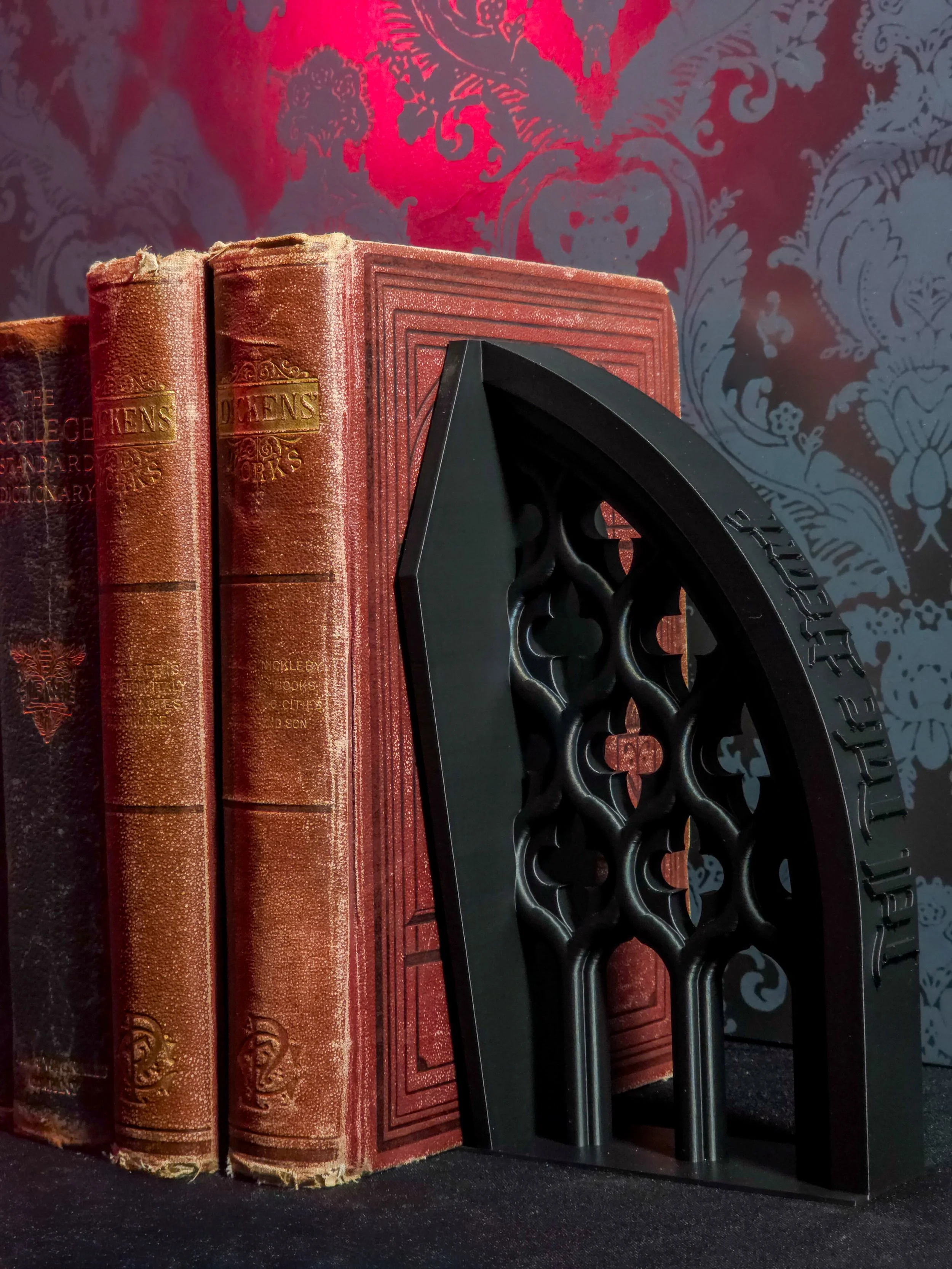 Crypt of Lenore Bookends