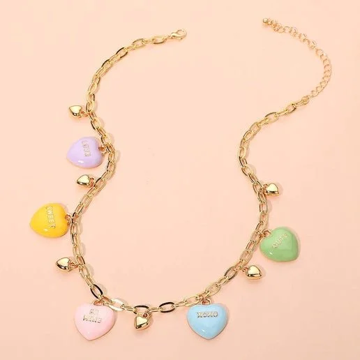 Enchanted Heart Charm Necklace