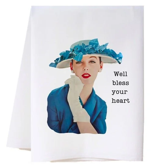 Southern Charm Vintage Tea Towel