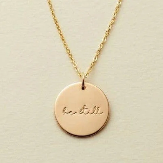Faith Based Necklaces - Medallion