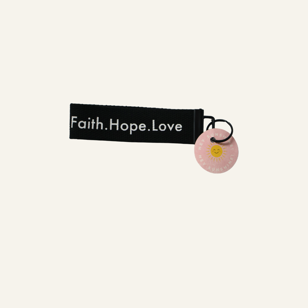 Faith.Hope.Love Keychain
