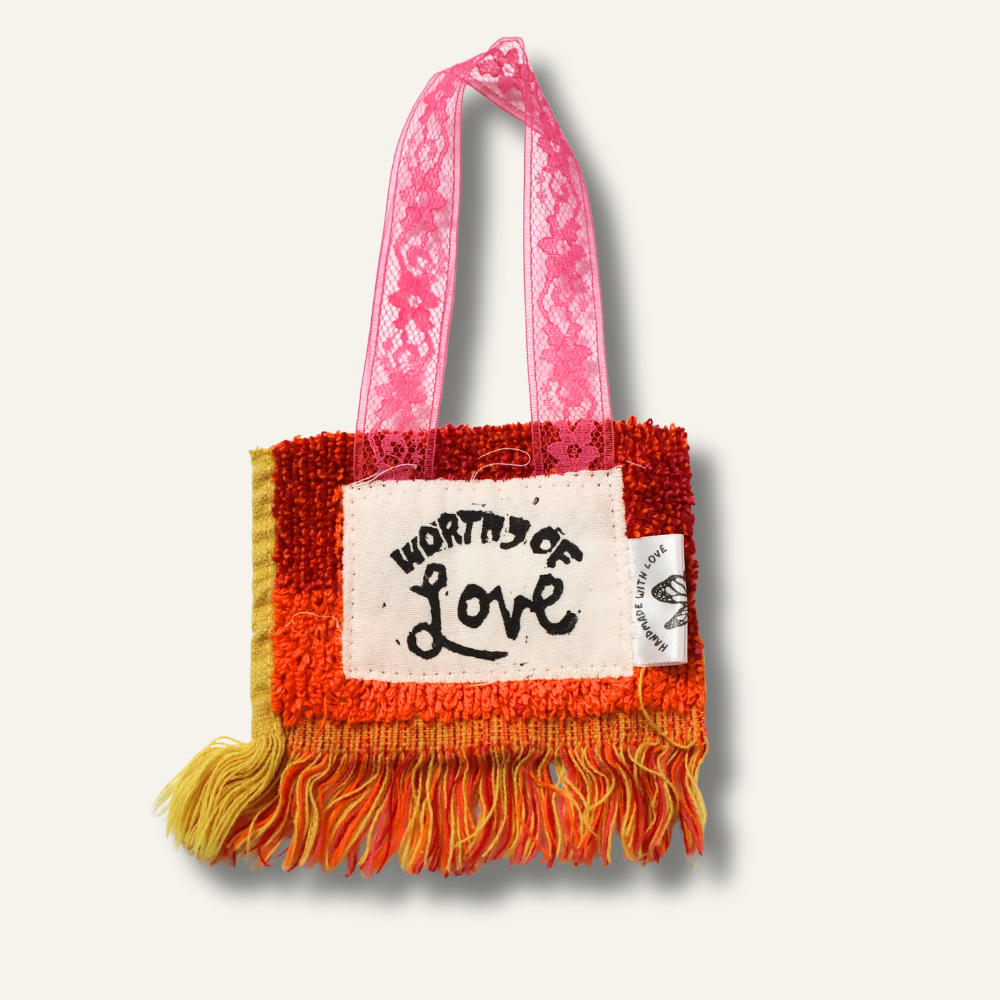 "Worthy of Love" Artisan Wall Hanging