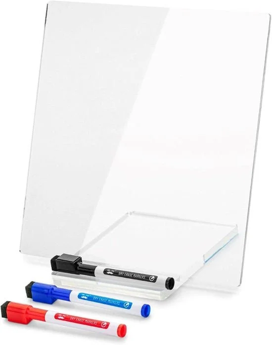 Mr. Pen 10" x 10" Clear Acrylic Board with Stand