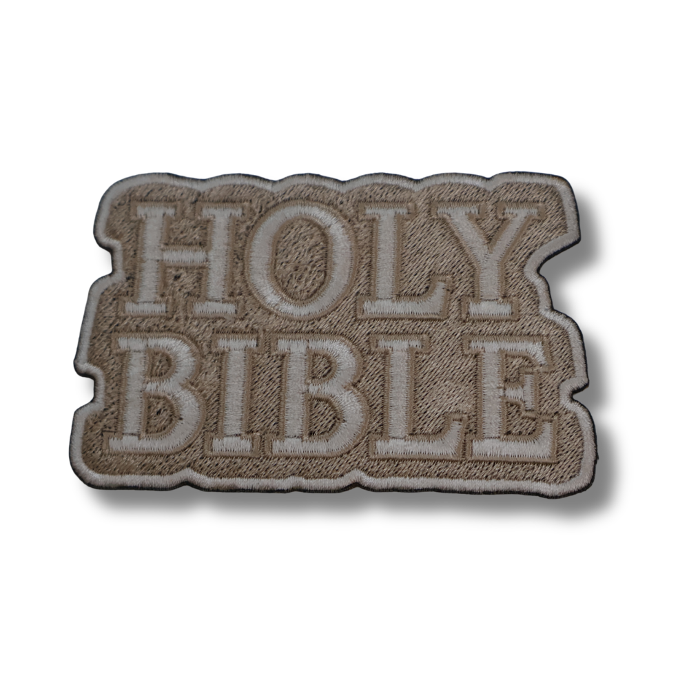 Holy Bible Iron-On Patch