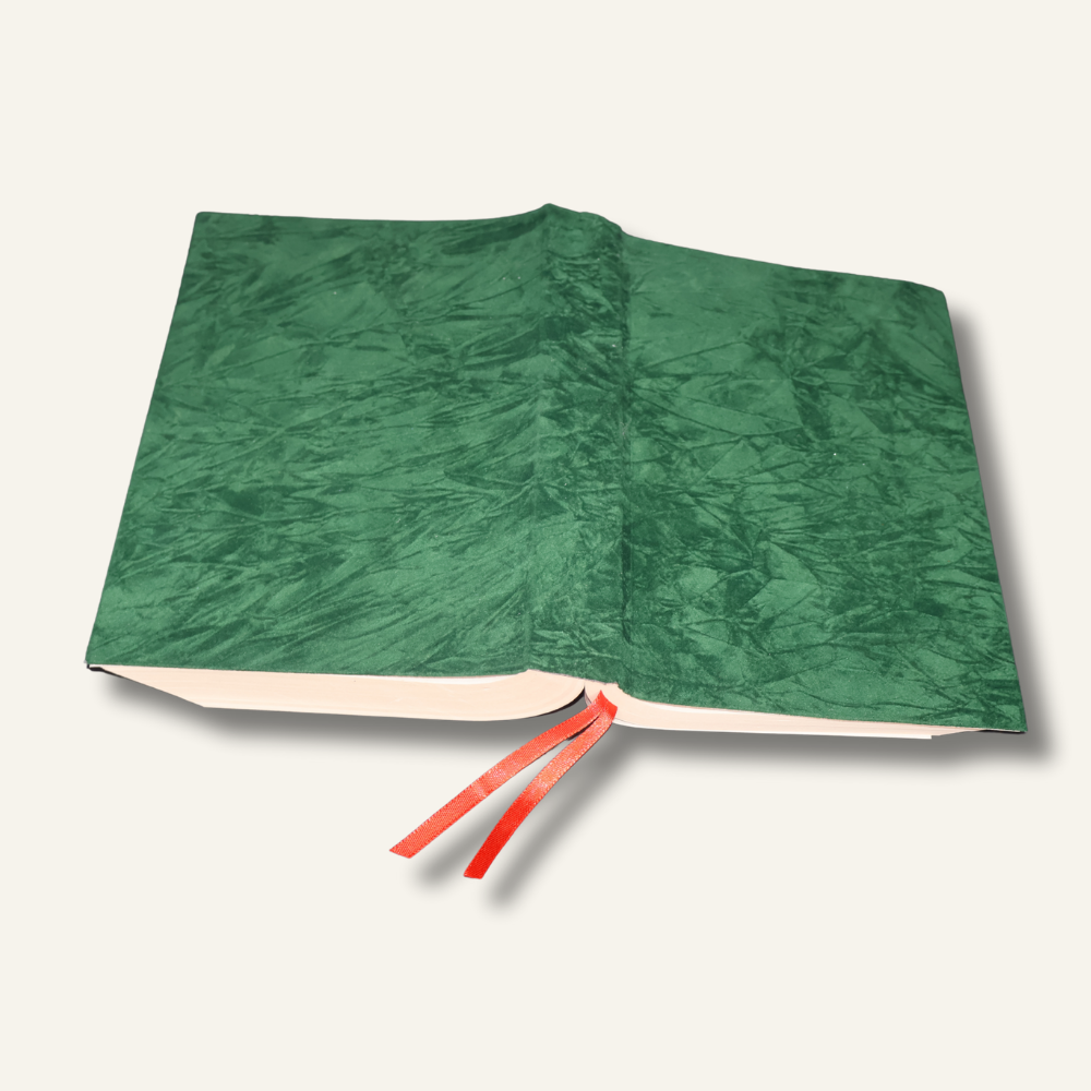 Green Velvet Bible Wrap