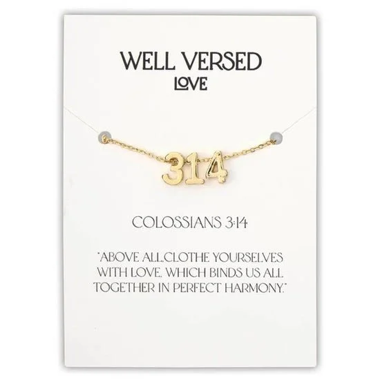 Colossians 3:14 Harmony Necklace