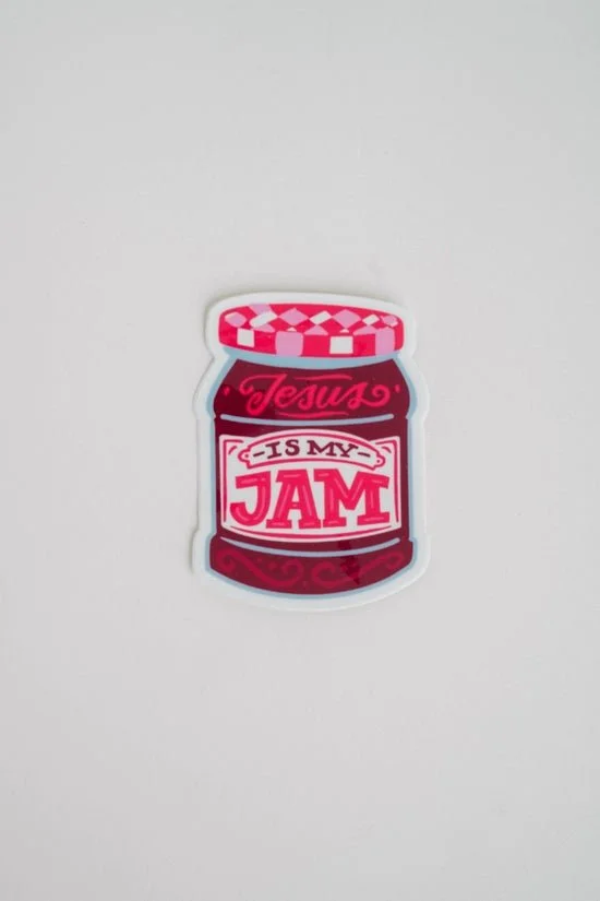 Jesus Is My Jam Sticker I Christian Sticker I Gift