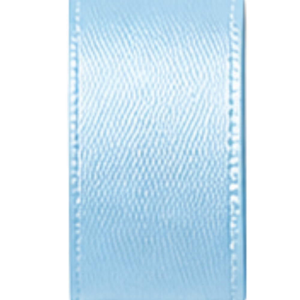 Sky Blue Satin Bible Ribbon