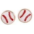 Home Run Baseball Earrings